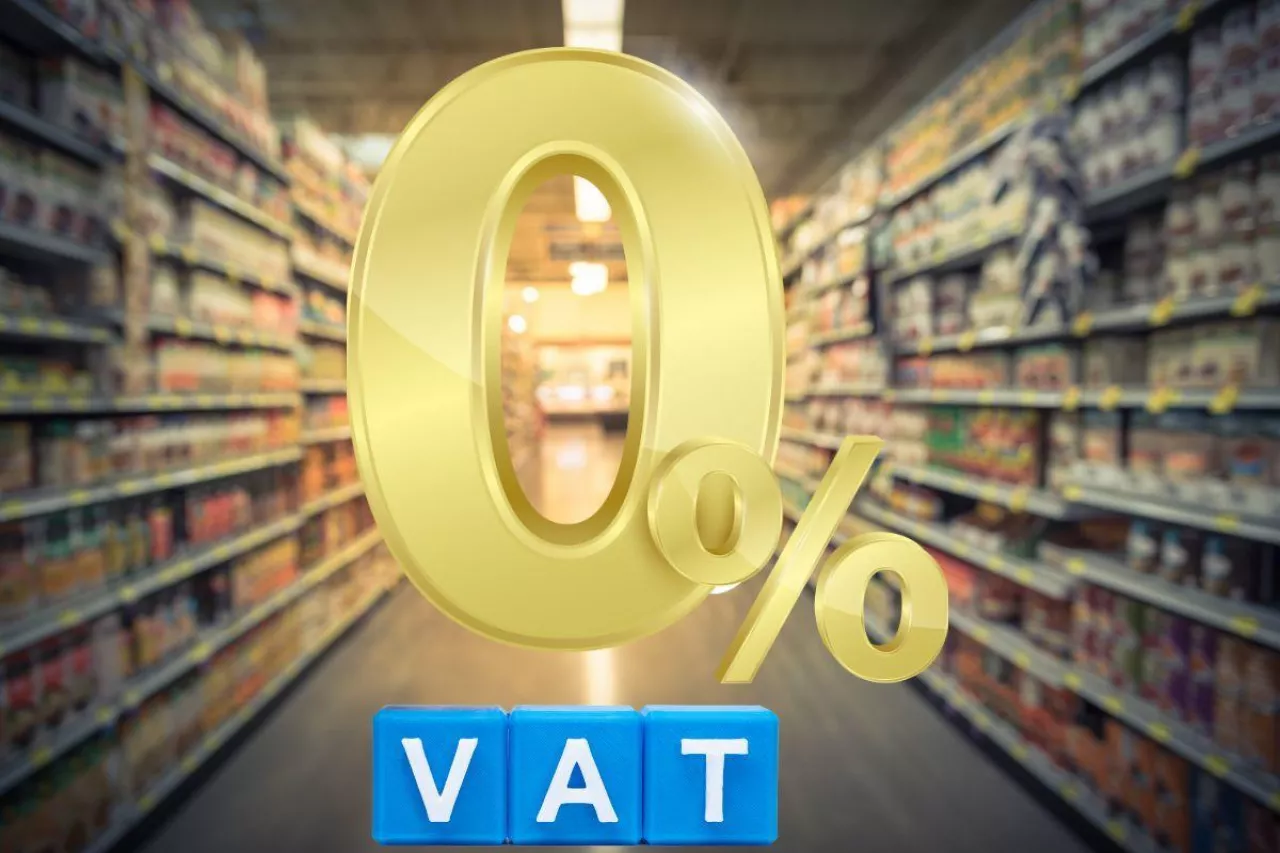 &lt;p&gt;0% VAT na żywność&lt;/p&gt;