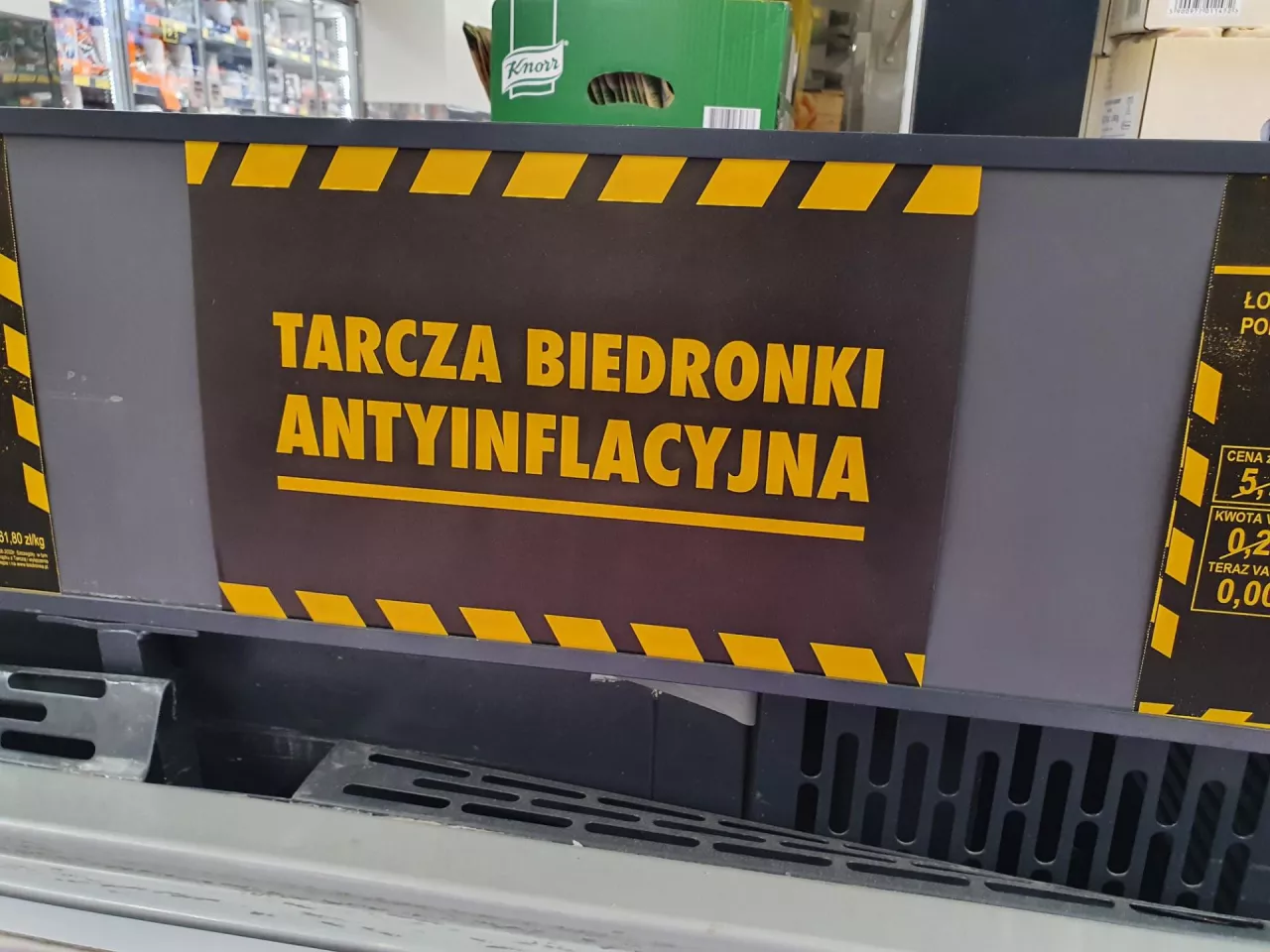 Tarcza antyinflacyjna Biedronki znalazła się pod lupą UOKiK-u w ub. roku (fot. wiadomoscihandlowe.pl)