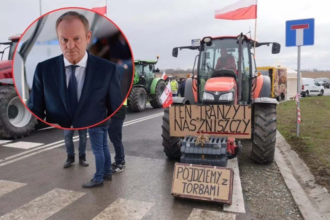 Premier Donald Tusk zaapelował do rolników, by nie blokowali przejść granicznych z Ukrainą