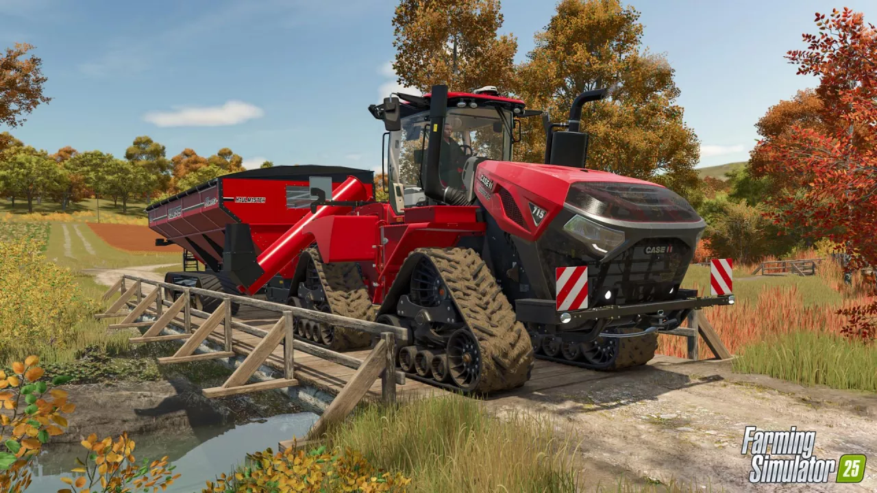 Case IH Quadtrac 715 w Farming Simulator 25