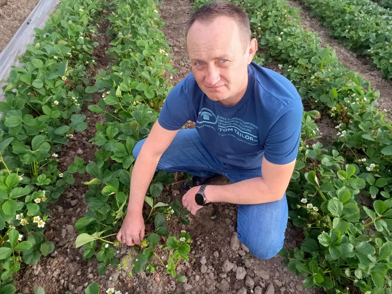 Tomasz Ruszczak ze wsi Janikowo (pow. płoński, gm. Czerwińsk) gospodaruje na 30 ha.