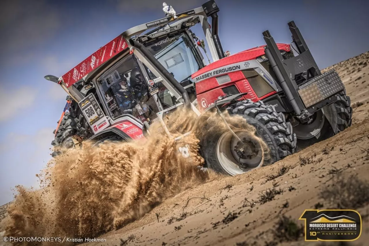 Massey Ferguson podczas Morocco Desert Challenge 2025