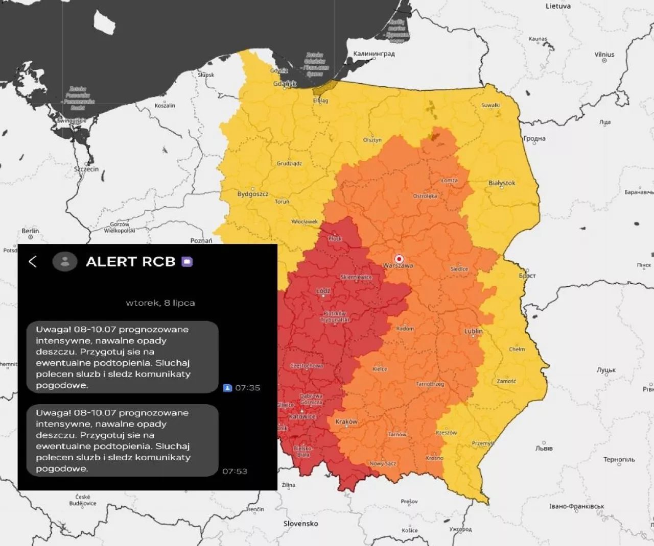 prognoza pogody dla rolników