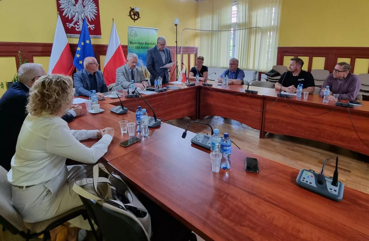 1 sierpnia zorganizowano spotkanie konsultacyjne zorganizowane z inicjatywy Rady Powiatowej Warmińsko-Mazurskiej Izby Rolniczej w powiecie kętrzyńskim