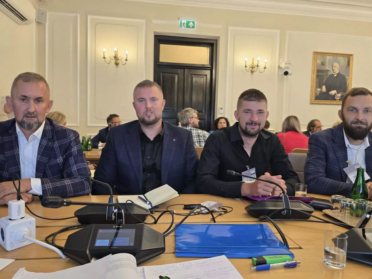 Członkowie Oddolnego Ogólnopolskiego Protest Rolników w Sejmie zadawali wiele pytań 