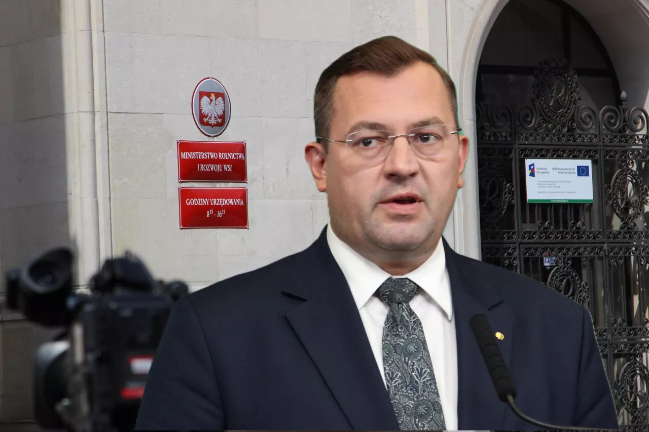 Minister rolnictwa Stefan Krajewski w przeszłości był wiceministrem, a więc w rządzie jest od grudnia 2023 r.