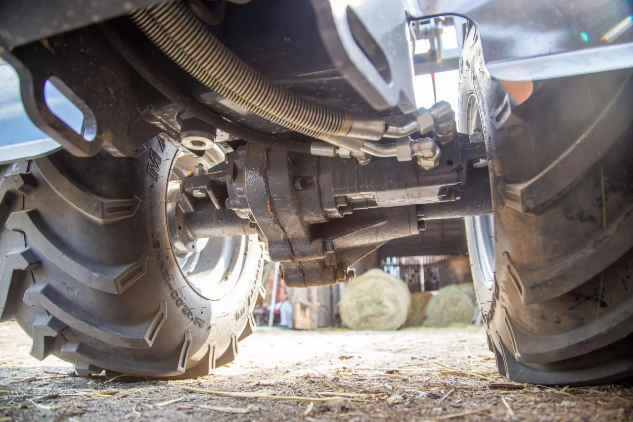 Napęd hydrauliczny w ładowarce Schmidt