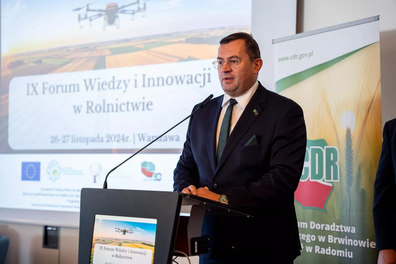 Szef resortu rolnictwa Stefan Krajewski