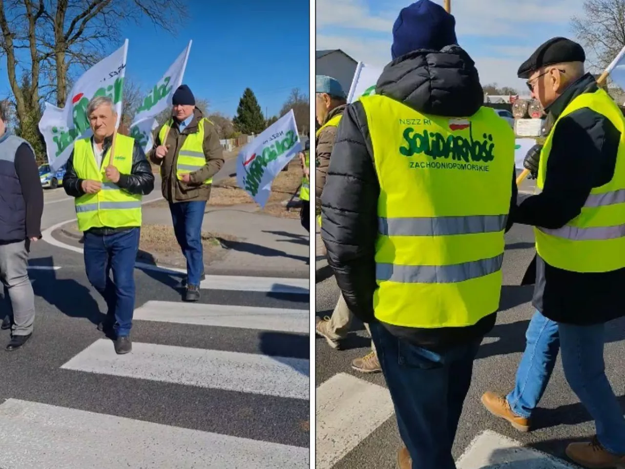 Rolnicy znów blokują DK10