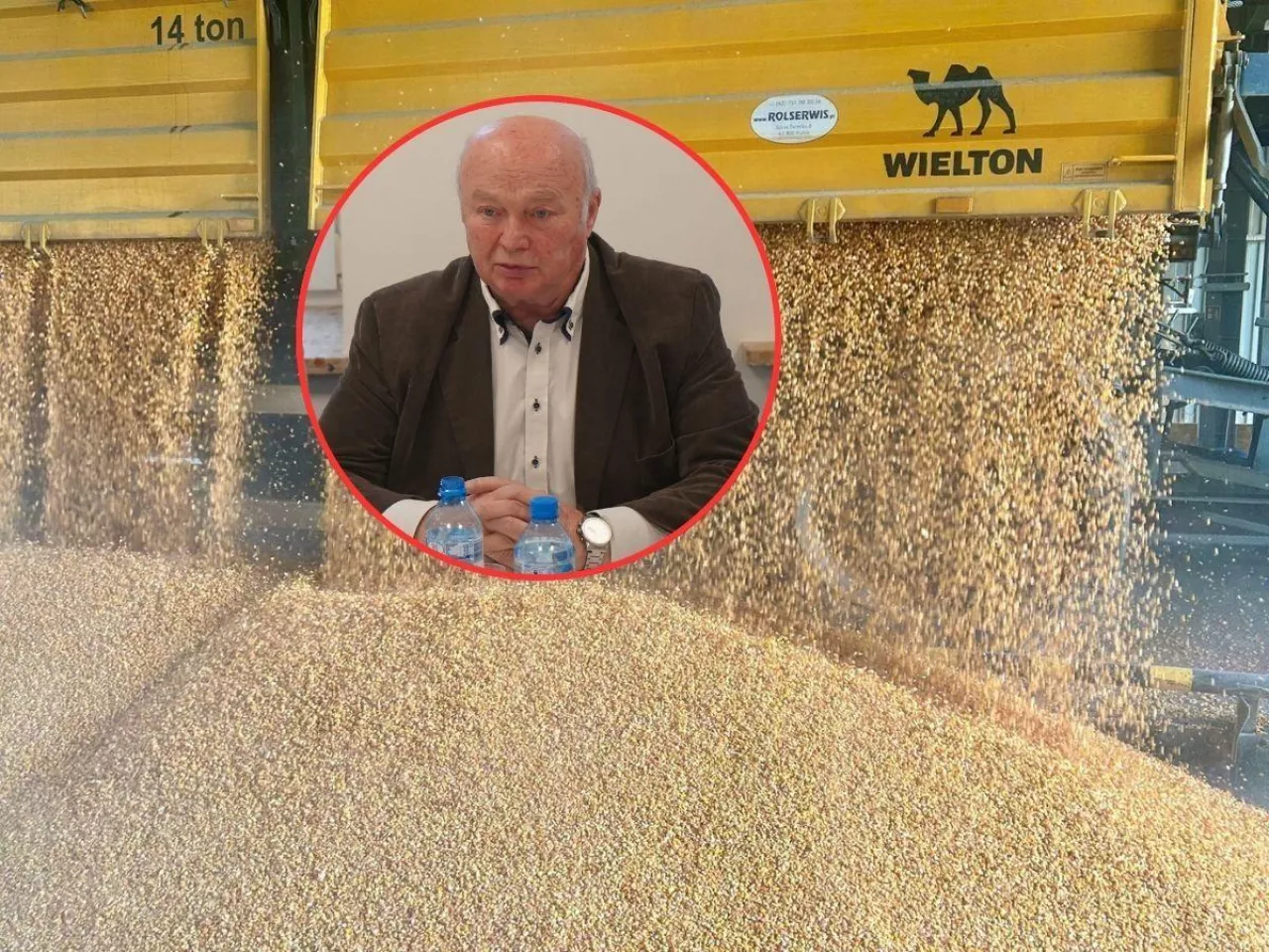 elewar, w kółeczku postać Marian Sikora