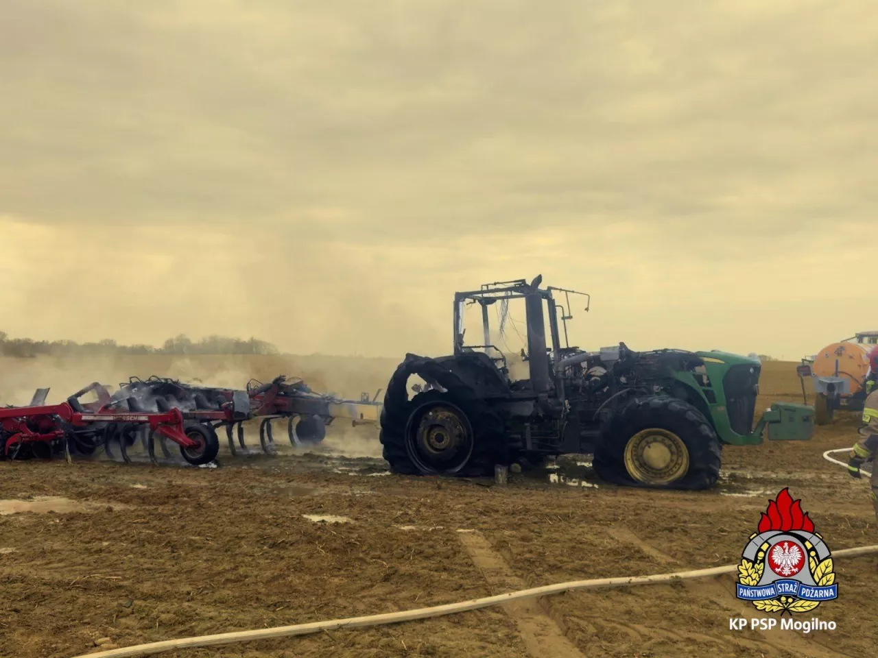 Pożar wyrządził ogromne szkody