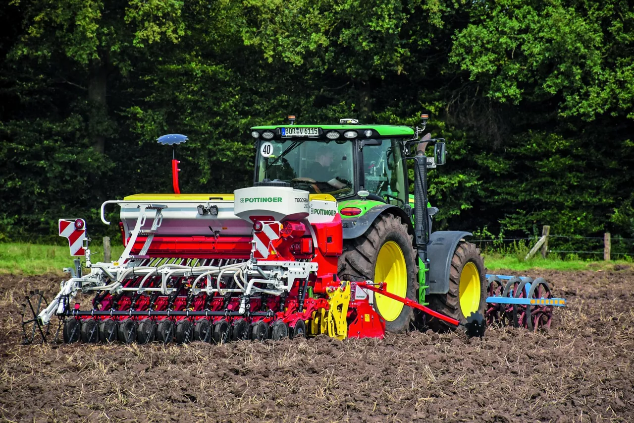 Technika, tap 11/2025, Pottinger, test Pottinger, Lion 3040, Vitasem M 3000 DD, siewnik zbożowy, brona wirnikowa, zestaw uprawowo-siewny, agregat uprowowo-siewny