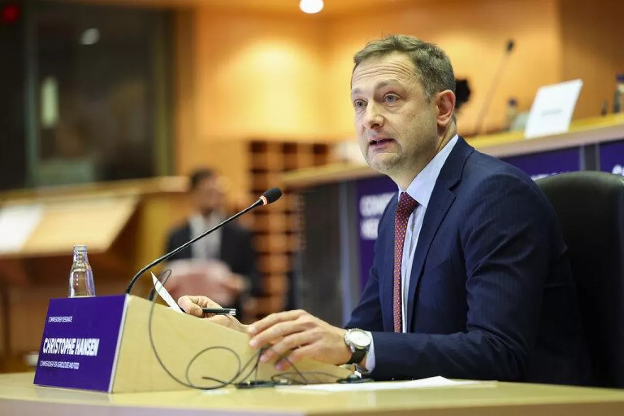 AGRI - Confirmation hearing of Christophe HANSEN, European Commissioner-designate for Agriculture and Food; photo: EP
