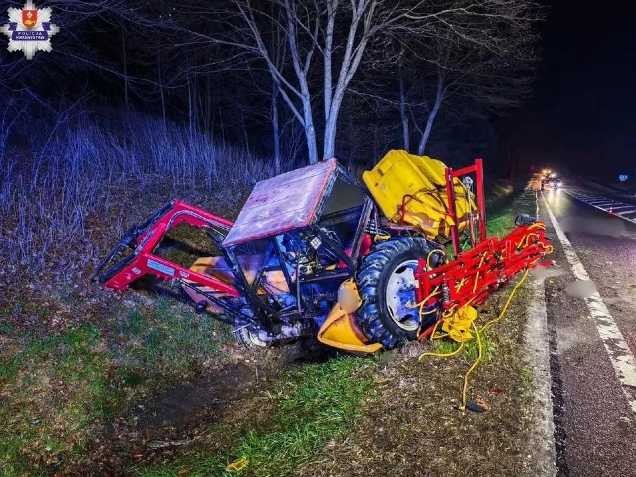 Do szpitala trafiły wszystkie osoby biorące udział w wypadku